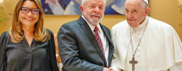 Francisco y Lula se reunieron 45 minutos en el Vaticano, con Ucrania y otros temas en agenda