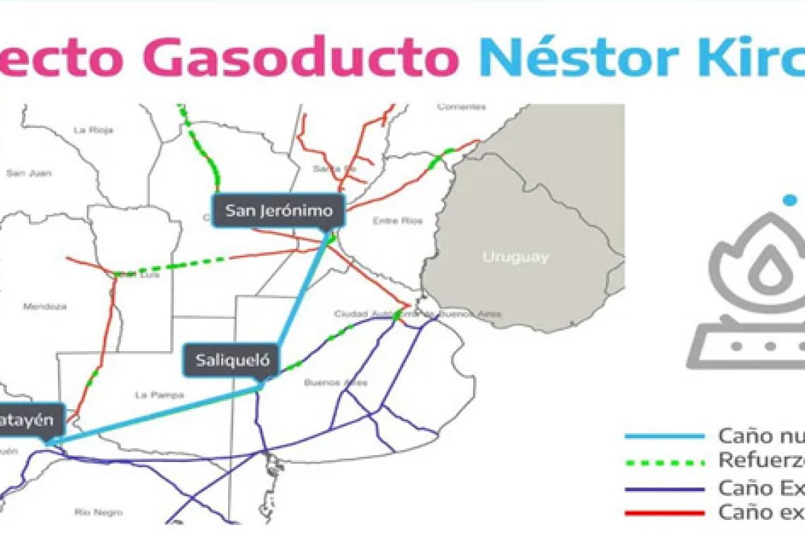 Destacan que con el Gasoducto Néstor Kirchner habrá "mayor seguridad energética en el país"