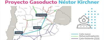 Destacan que con el Gasoducto Néstor Kirchner habrá "mayor seguridad energética en el país"