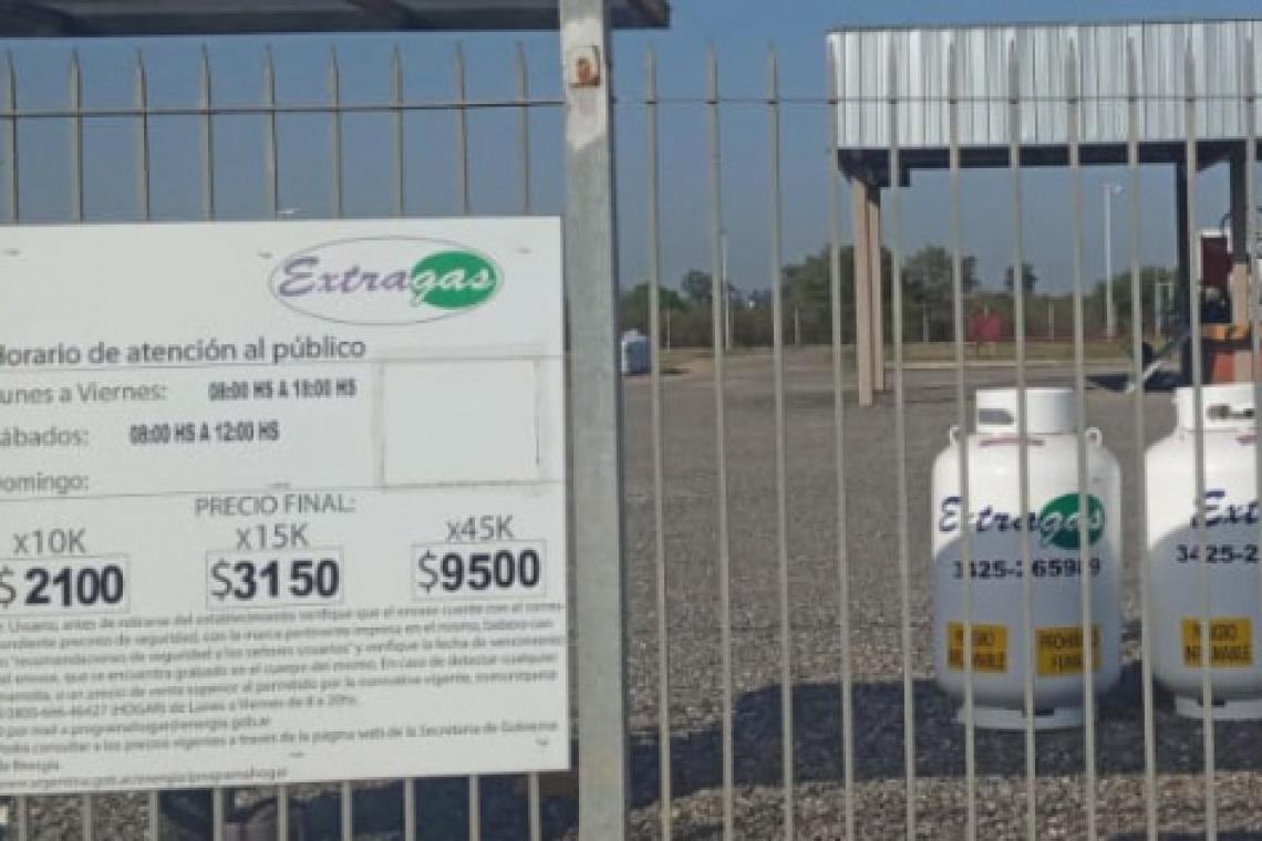 La provincia retoma la fiscalización sobre los topes de precio en garrafas de gas licuado de petróleo para uso doméstico