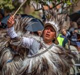Fieles y peregrinos celebran la procesión del Señor y la Virgen del Milagro en Salta