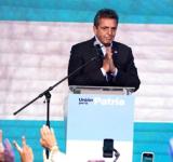 Tras quedar primero, Massa declaró el final de la grieta y reiteró llamado a la "unidad nacional"