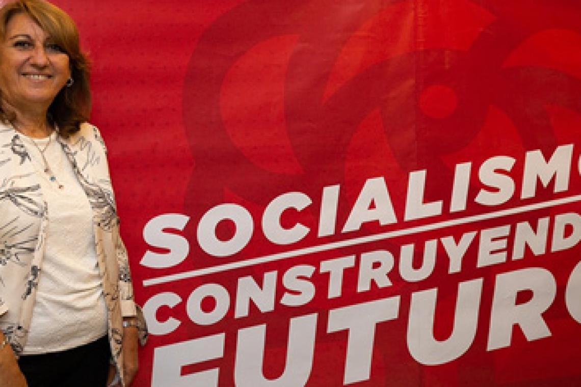 Total respaldo del Socialismo al candidato Sergio Maza