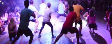 Jóvenes cierran el año con la tradicional muestra de talleres en el Galpón de Juventudes