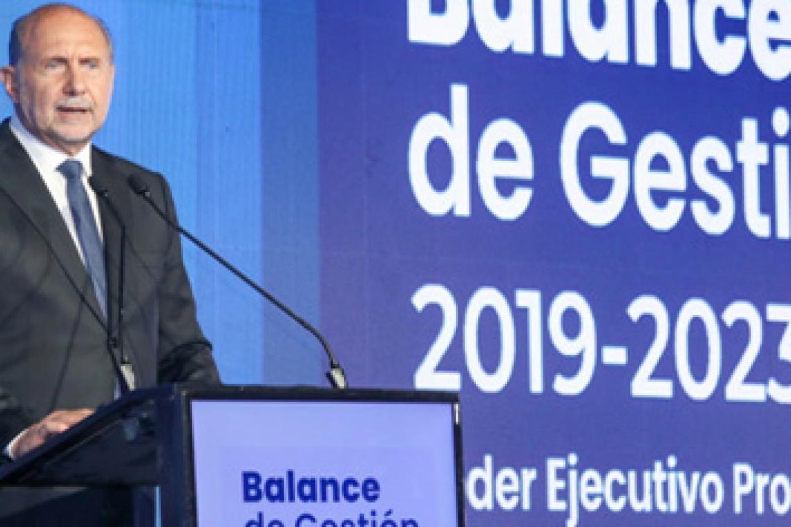 PEROTTI: “Dejamos una provincia con un piso muy superior al que recibimos”