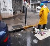 La ciudad continúa bajo alerta meteorológica por tormentas fuertes y ráfagas de viento