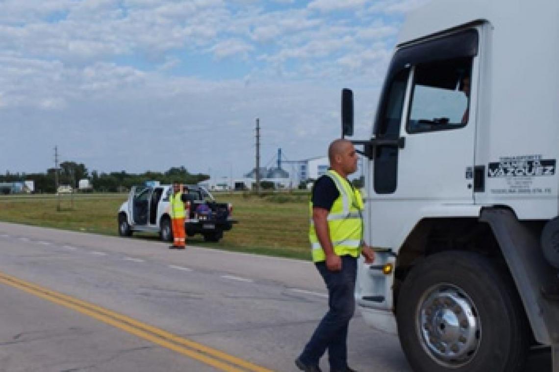 Control de cargas: Vialidad Provincial detectó excesos en rutas por más de 400 toneladas