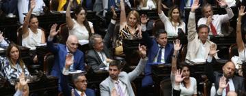 La Cámara de Diputados aprobó la ley de Bases en general y se apresta a su votación en particular