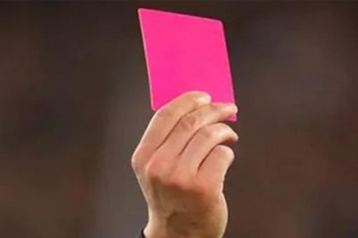 Conmebol implementará el uso de la tarjeta rosa en la Copa América