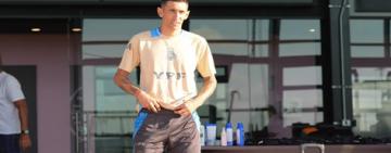 La Selección argentina tuvo su primer entrenamiento en Miami