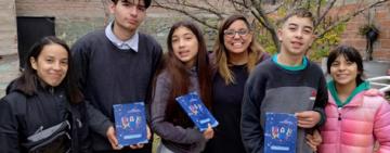 Cuatro jóvenes de Santa Lucía fueron galardonados en un importante certamen literario local
