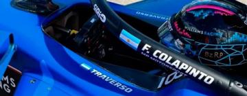 En un fin de semana histórico, Colapinto aguantó y terminó cuarto en Silverstone