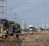 Ya está en marcha la segunda etapa de la reconstrucción integral de la Av. Jorge Newbery