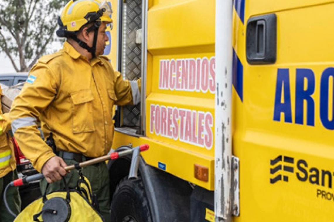 Prevención de incendios: la Provincia trabaja en la reducción de riesgos