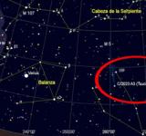 Un cometa se acerca a la Tierra a 18 kilómetros por segundo y se dejaría ver en la Argentina muy pronto