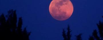 La luna se aleja 4 centímetros por año de la Tierra
