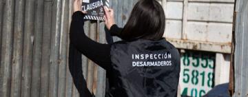 En 9 meses, Provincia incautó 1.200 toneladas de material en controles a chatarrerías