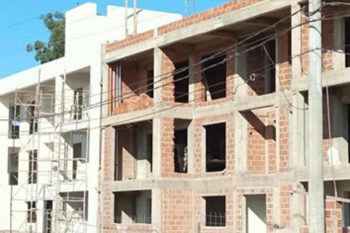 El Índice Construya cayó 5,4% en el mes y 22% interanual.