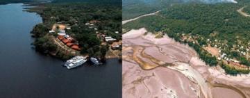 El río Amazonas se está secando: advierten sobre el cambio climático