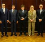 Pullaro valoró la reunión con Milei y puso eje en infraestructura productiva y la deuda de Nación con Santa Fe como temas centrales