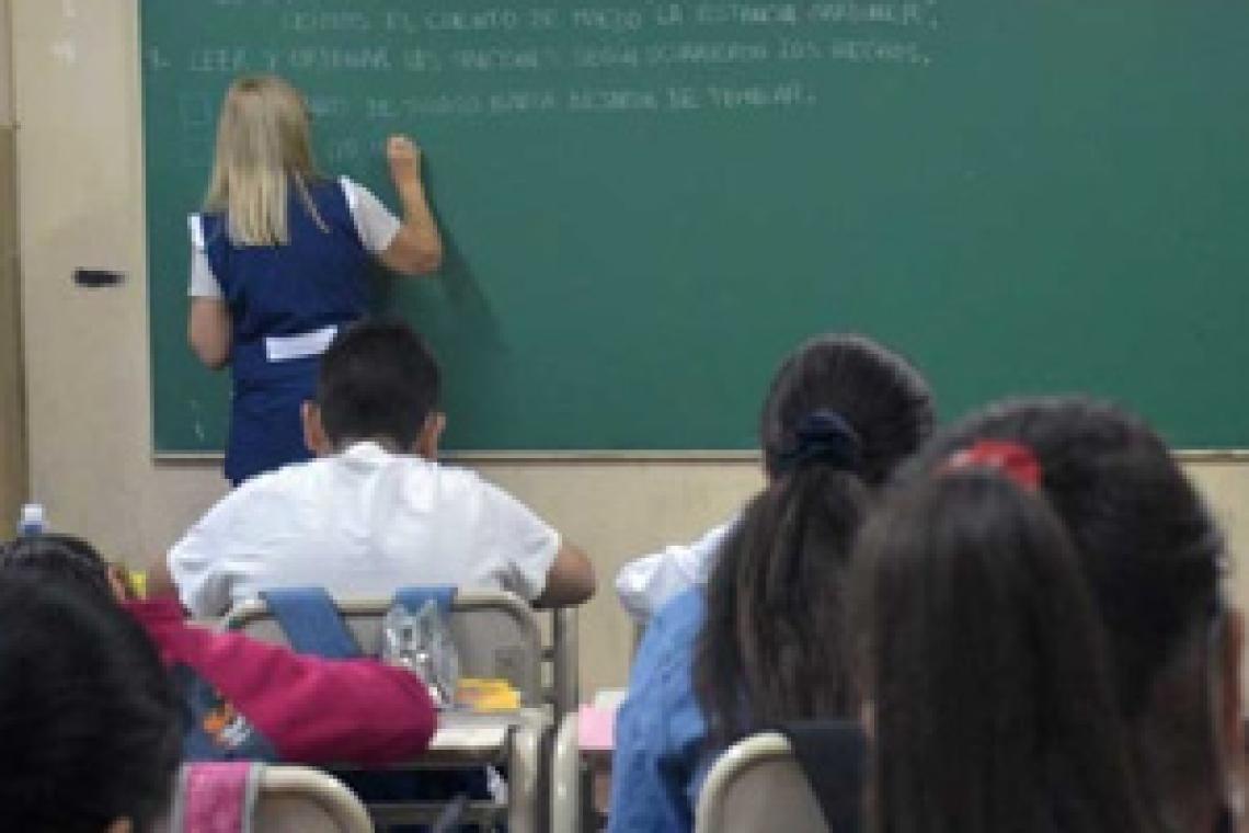 El 90 % de los docentes públicos de la provincia adhirió a la jornada extendida en la escuela primaria