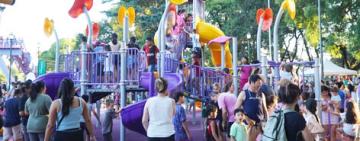 Javkin inauguró significativas obras de revitalización en las plazas Alberdi y Brown
