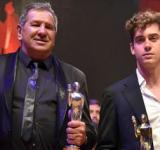 Franco Colapinto y "Dibu" Martínez se llevaron el Olimpia de Oro compartido