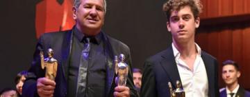 Franco Colapinto y "Dibu" Martínez se llevaron el Olimpia de Oro compartido
