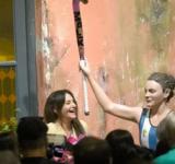 El emotivo reconocimiento que recibió Luciana Aymar