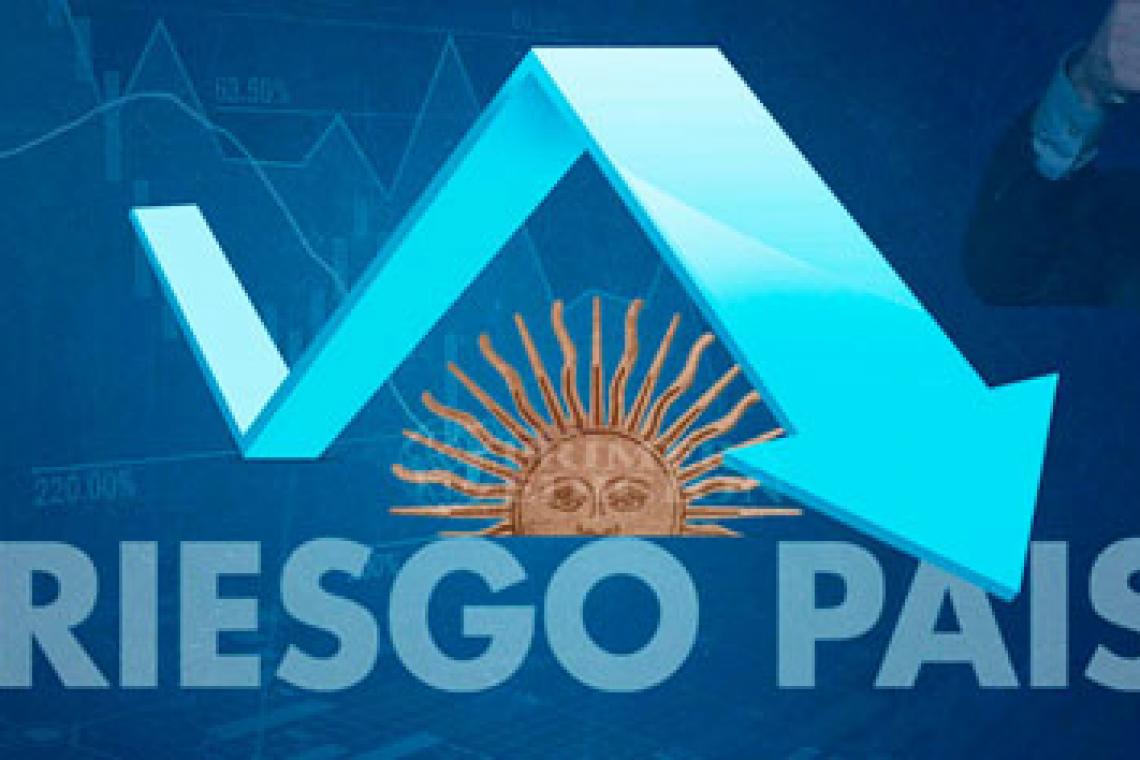 El Riesgo País cae a 454 puntos básicos