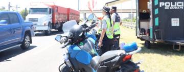 Continúan los operativos de tránsito en la Autopista Rosario – Santa Fe