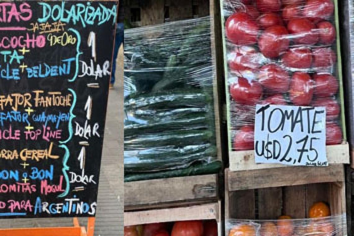 Desde hoy, los precios podrán mostrarse en dólares en Argentina