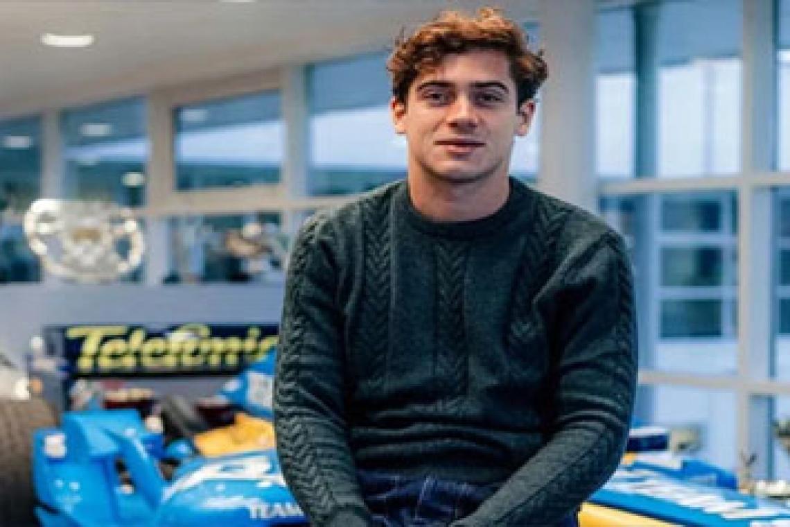 Alpine presentó a Franco Colapinto