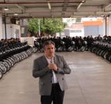 El Gobierno Provincial refuerza con la entrega de 90 motos el despliegue policial en las calles de Rosario