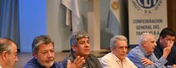 Presiones en la CGT para declarar un paro