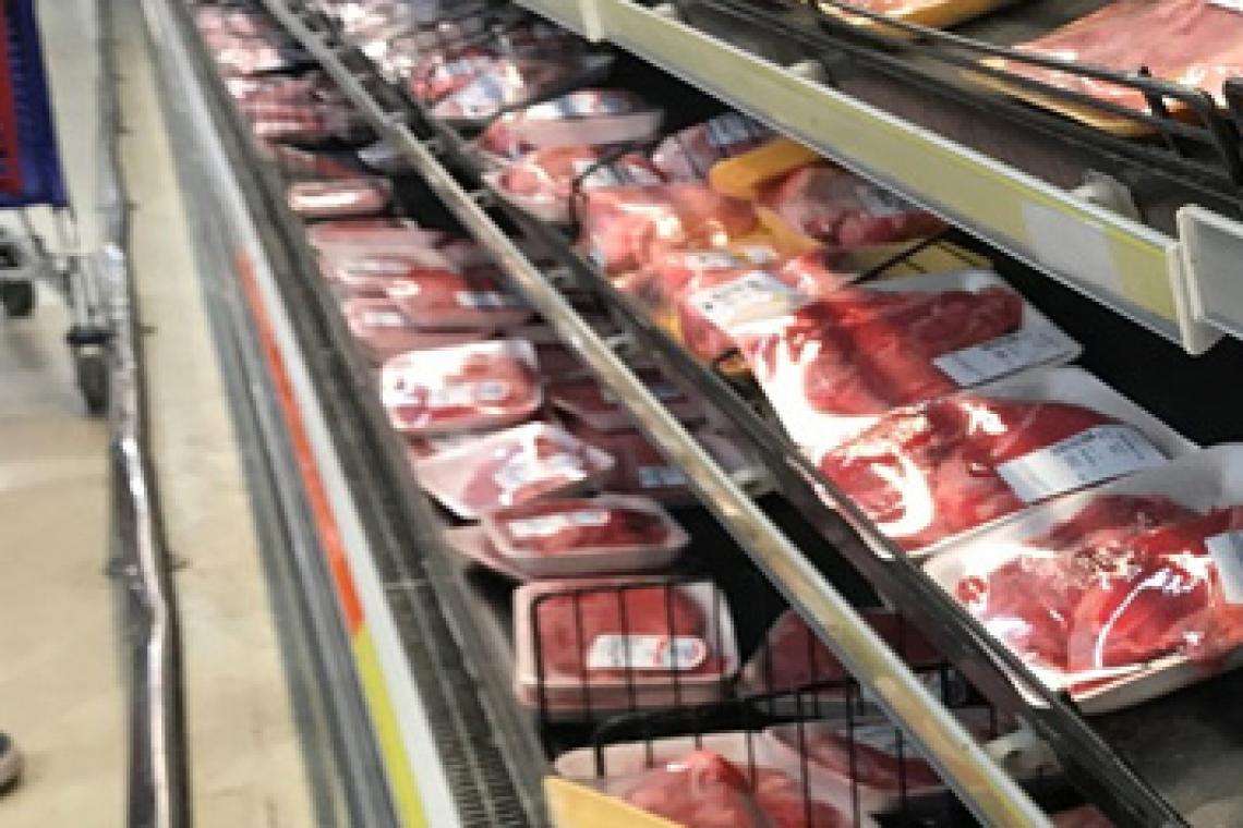 Suba del precio de la carne
