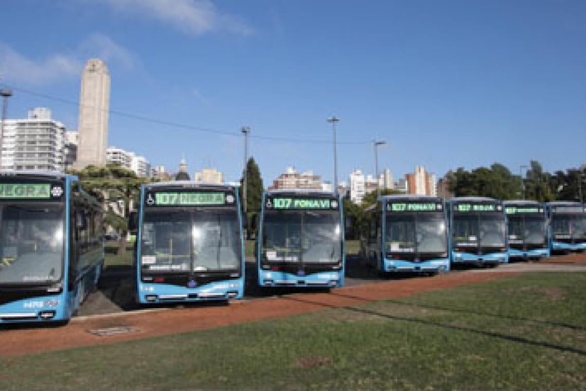 La Municipalidad inicia la incorporación de 130 nuevos coches al sistema de transporte
