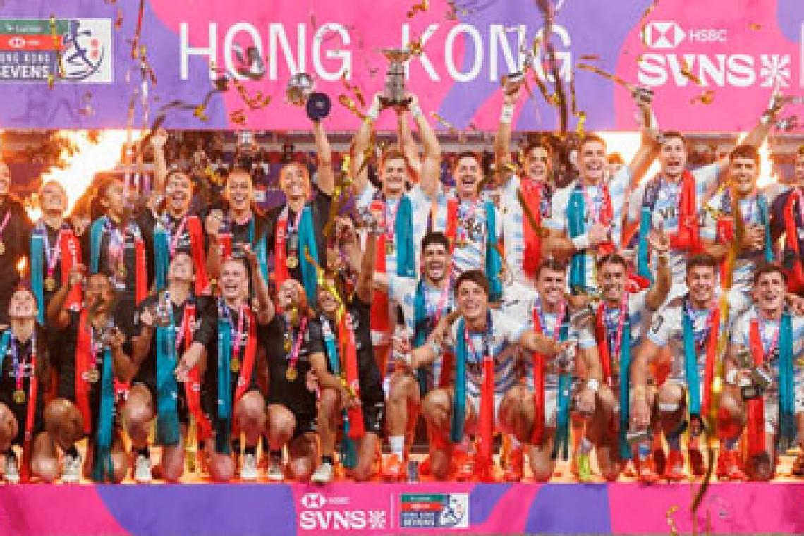 Los Pumas 7's se consagraron por primera vez campeones en Hong Kong