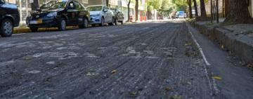 Plan de Calles: comenzó la reconstrucción de calle Dorrego