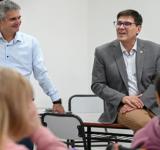 Comenzaron a inaugurarse las nuevas aulas del Programa 1000 aulas en Rosario y Villa Gobernador Gálvez