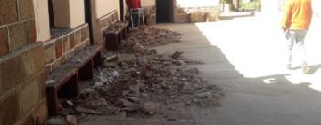 Sismo en La Rioja: derrumbes en una parroquia, viviendas y un cerro