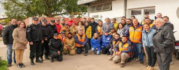  “La ciudad se recupera de la mejor manera posible gracias a las obras que Provincia llevó adelante”