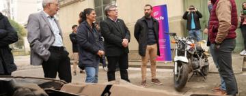 Provincia entregó motos y autos incautados al delito a instituciones educativas de Santa Fe