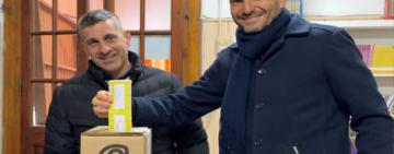 El gobernador Pullaro votó en Hughes y destacó la normalidad de los comicios en toda la provincia