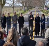Pullaro dejó habilitada la nueva conexión vial entre Pérez y Soldini: una obra clave para la región