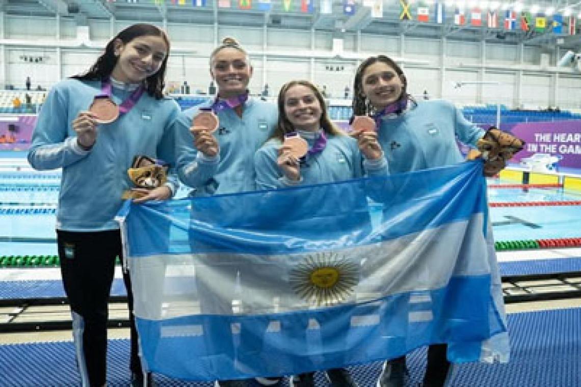 Medallero argentino en los Juegos Panamericanos Junior de Asunción 2025