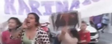 Otra jornada de incidentes: evacuaron la caravana de Karina Milei en Corrientes