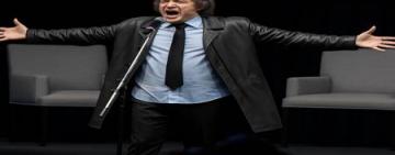 Milei vuelve al escenario: música, política y show en el Movistar Arena