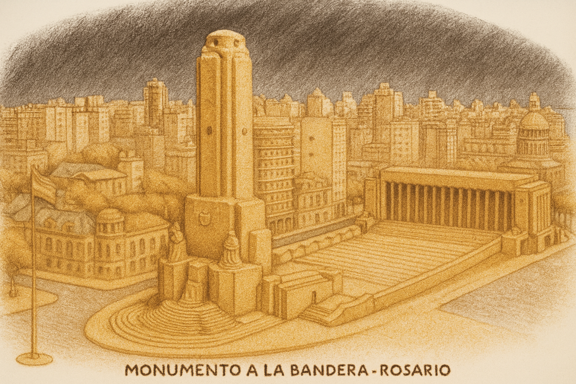 Construirán una escultura de arena del Monumento a la Bandera en el Balneario La Florida