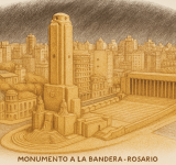 Construirán una escultura de arena del Monumento a la Bandera en el Balneario La Florida